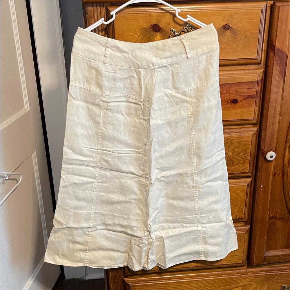 For Cynthia Cream Skirt
